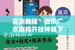 实测教程”微乐广东麻将开挂神器下载软件”详细分享装挂步骤