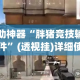 辅助神器“胖猪竞技辅助插件”(透视挂)详细使用教程