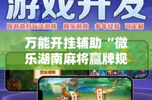 万能开挂辅助“微乐湖南麻将赢牌规律是啥”详细分享装挂步骤