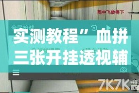 实测教程”血拼三张开挂透视辅助”(透视挂)详细使用教程