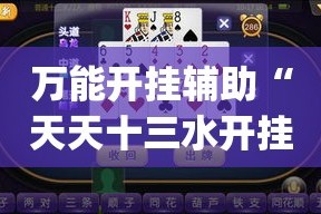 万能开挂辅助“天天十三水开挂方法辅助工具”(透视挂)详细使用教程