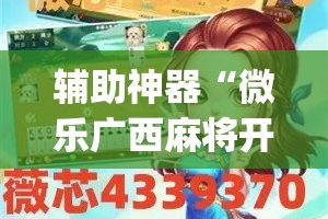 辅助神器“微乐广西麻将开挂神器”(透视挂)详细使用教程
