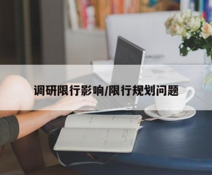 调研限行影响/限行规划问题