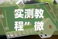 实测教程”微乐捉鸡麻将万能开挂器下载安装”其实确实有挂