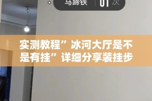 实测教程”冰河大厅是不是有挂”详细分享装挂步骤