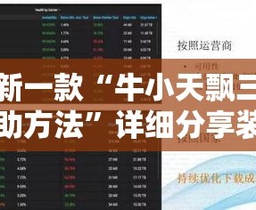 最新一款“牛小天飘三叶辅助方法”详细分享装挂步骤