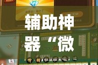 辅助神器“微乐江苏麻将万能开挂器”(透视挂)详细使用教程