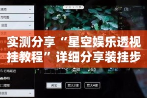 实测分享“星空娱乐透视挂教程”详细分享装挂步骤