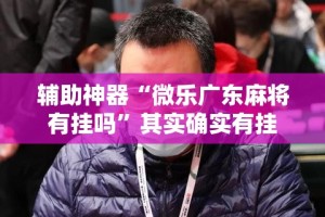 辅助神器“微乐广东麻将有挂吗”其实确实有挂