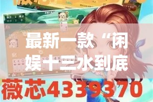 最新一款“闲娱十三水到底有没有挂”(透视挂)详细使用教程