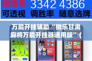 万能开挂辅助“微乐甘肃麻将万能开挂器通用版”(透视挂)详细使用教程
