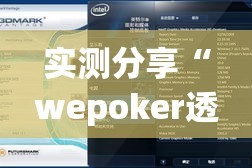 实测分享“wepoker透视作弊辅助软件”其实确实有挂