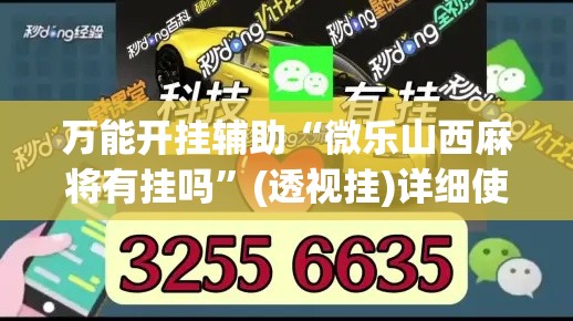万能开挂辅助“微乐山西麻将有挂吗”(透视挂)详细使用教程