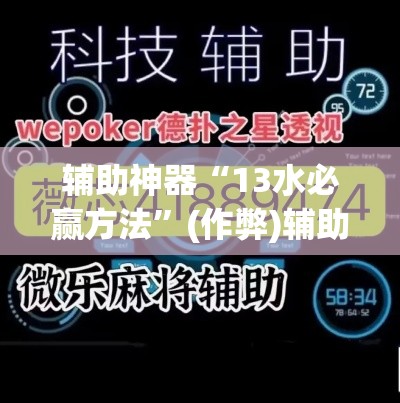 辅助神器“13水必赢方法”(作弊)辅助透视教程