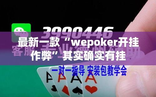 最新一款“wepoker开挂作弊”其实确实有挂