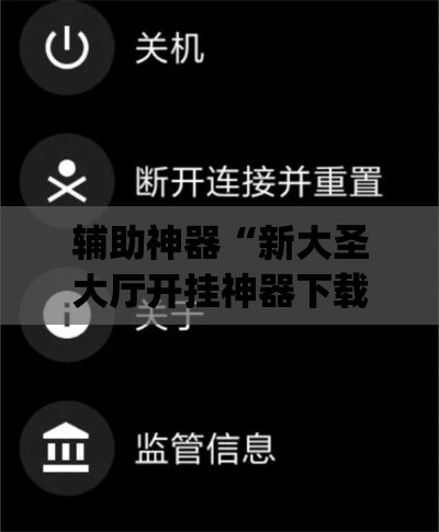 辅助神器“新大圣大厅开挂神器下载”(作弊)辅助透视教程