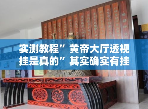 实测教程”黄帝大厅透视挂是真的”其实确实有挂