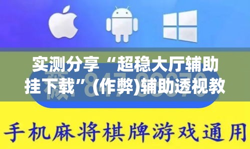 实测分享“超稳大厅辅助挂下载”(作弊)辅助透视教程