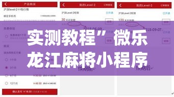 实测教程	”微乐龙江麻将小程序免费挂”(作弊)辅助透视教程