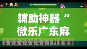 辅助神器“微乐广东麻将有挂吗”其实确实有挂