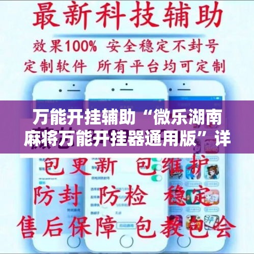 万能开挂辅助“微乐湖南麻将万能开挂器通用版	”详细分享装挂步骤
