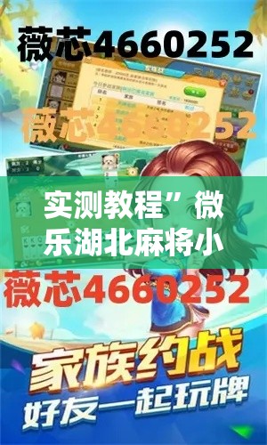 实测教程	”微乐湖北麻将小程序怎么开挂”详细分享装挂步骤