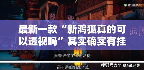 最新一款“新鸿狐真的可以透视吗”其实确实有挂