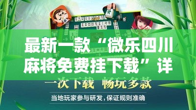 最新一款“微乐四川麻将免费挂下载”详细分享装挂步骤