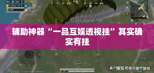 辅助神器“一品互娱透视挂”其实确实有挂