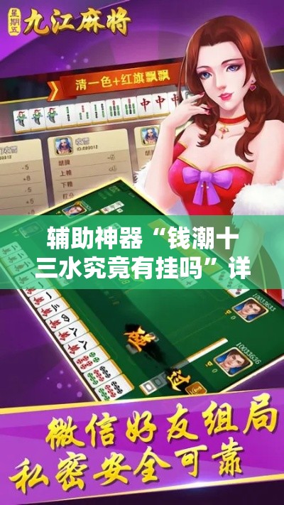 辅助神器“钱潮十三水究竟有挂吗”详细分享装挂步骤