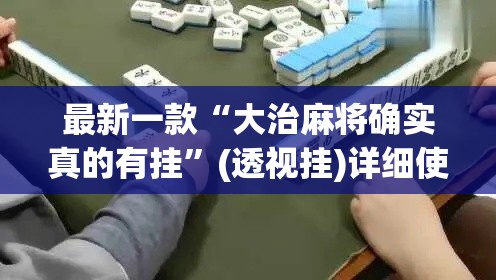 最新一款“大治麻将确实真的有挂”(透视挂)详细使用教程
