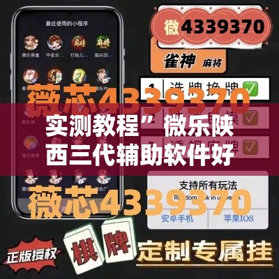 实测教程	”微乐陕西三代辅助软件好用不”详细分享装挂步骤