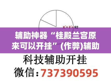 辅助神器“桂殿兰宫原来可以开挂”(作弊)辅助透视教程