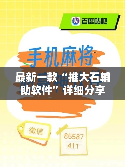 最新一款“推大石辅助软件	”详细分享装挂步骤