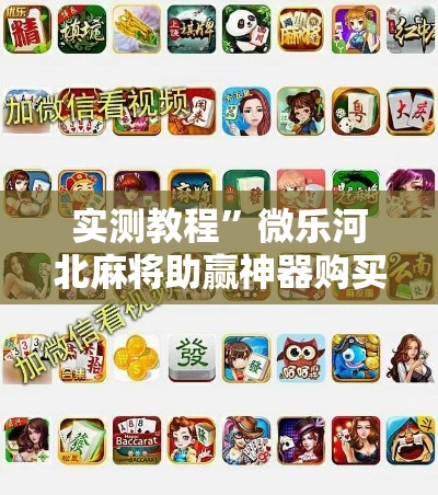 实测教程”微乐河北麻将助赢神器购买	”其实确实有挂