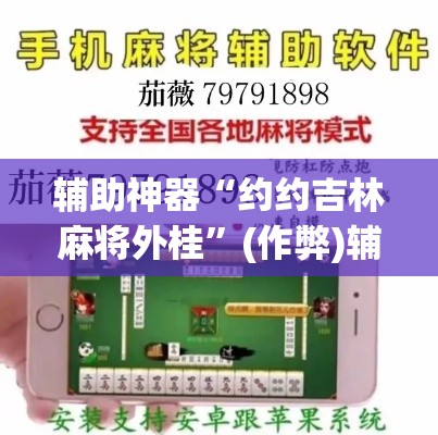 辅助神器“约约吉林麻将外桂	”(作弊)辅助透视教程