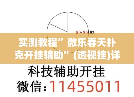 实测教程”微乐春天扑克开挂辅助	”(透视挂)详细使用教程
