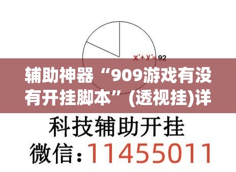 辅助神器“909游戏有没有开挂脚本”(透视挂)详细使用教程