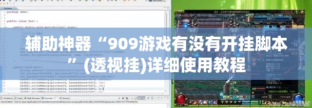 辅助神器“909游戏有没有开挂脚本”(透视挂)详细使用教程