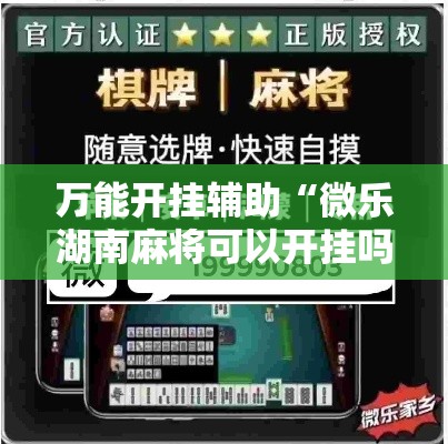 万能开挂辅助“微乐湖南麻将可以开挂吗	”其实确实有挂
