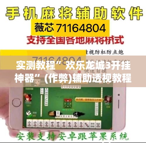 实测教程	”欢乐龙城3开挂神器”(作弊)辅助透视教程