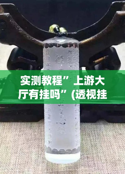 实测教程”上游大厅有挂吗	”(透视挂)详细使用教程