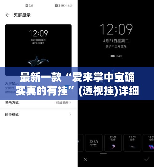 最新一款“爱来掌中宝确实真的有挂”(透视挂)详细使用教程