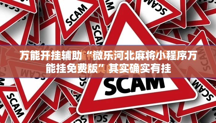 万能开挂辅助“微乐河北麻将小程序万能挂免费版”其实确实有挂