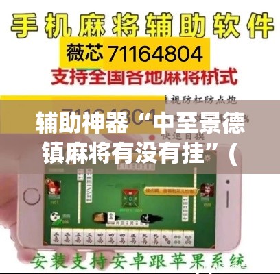 辅助神器“中至景德镇麻将有没有挂”(作弊)辅助透视教程