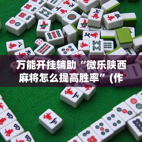 万能开挂辅助“微乐陕西麻将怎么提高胜率”(作弊)辅助透视教程