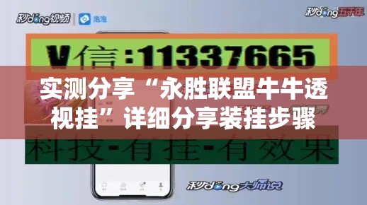 实测分享“永胜联盟牛牛透视挂”详细分享装挂步骤