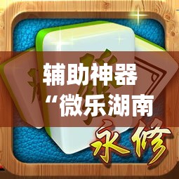 辅助神器“微乐湖南麻将可以开挂吗	”(作弊)辅助透视教程