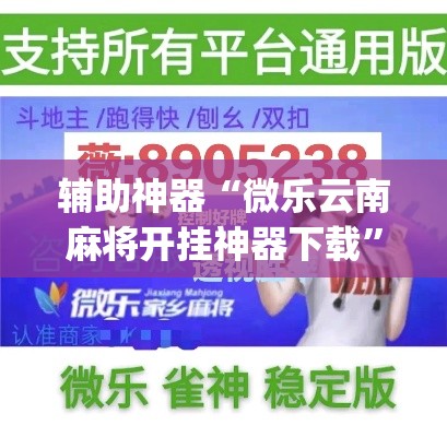 辅助神器“微乐云南麻将开挂神器下载”(作弊)辅助透视教程