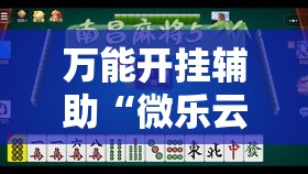 万能开挂辅助“微乐云南麻将开挂神器”详细分享装挂步骤